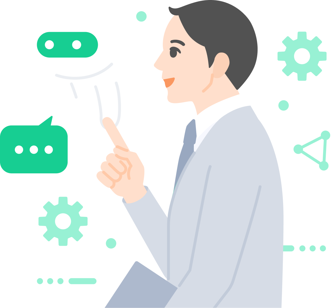 まかせるAI サービスイメージ